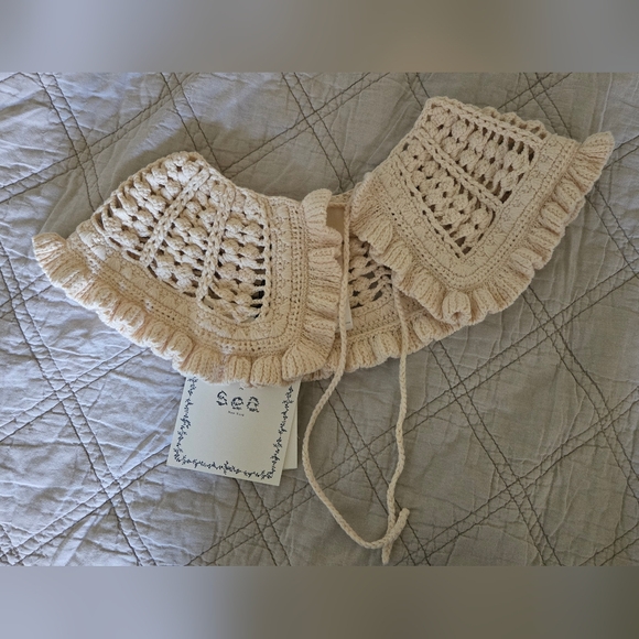 NWT SÉZANE SURI COLLAR SÉZANE X SEA NY in Ecru - Picture 3 of 4